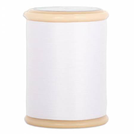 Cotton Hand Quilting Thread 3-Ply 500yd White