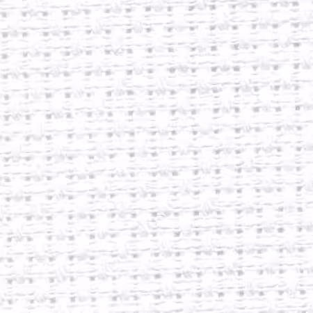 COSMO Embroidery Cotton Cloth for Cross Stitch Precuts 13ct White