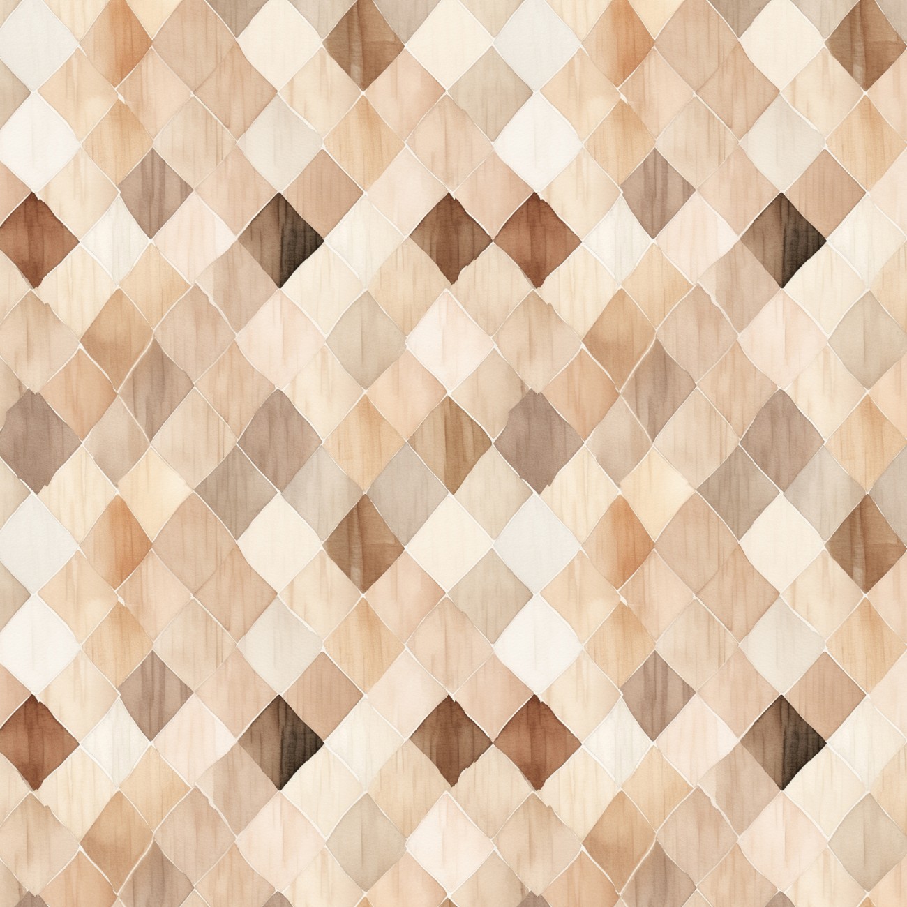 Tan Basketweave Look