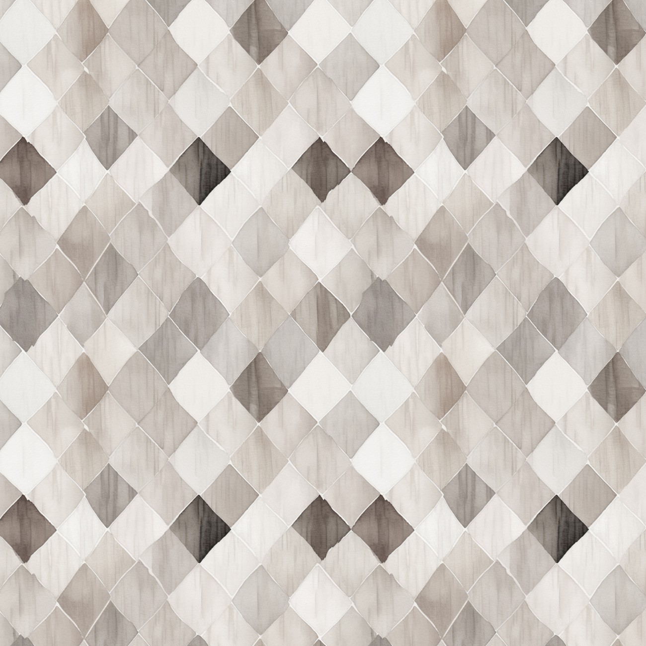 Grey Basketweave Look