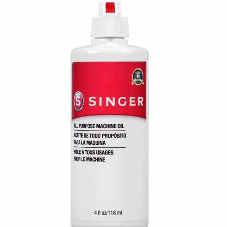 Singer Machine Oil Squeeze Bottle 4oz With Hang Tag