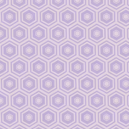 Pastel Lavender Honeycomb