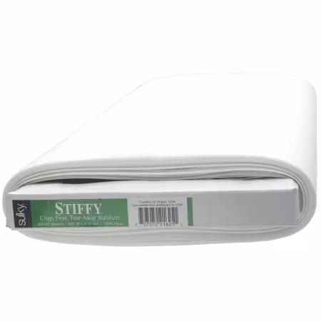Stiffy Firm Tear-Away Stabilizer White 20in x 25yds