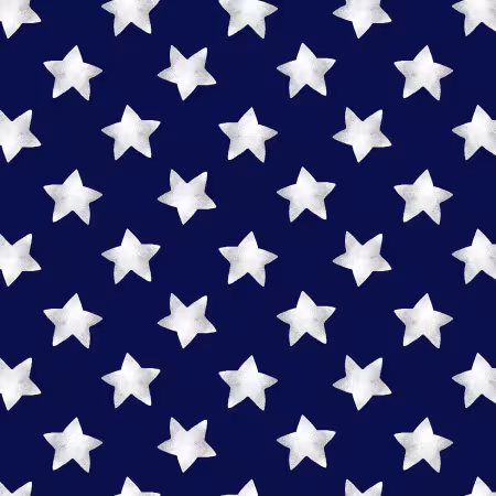 Navy/White Set Stars 1.5 Inch repeat