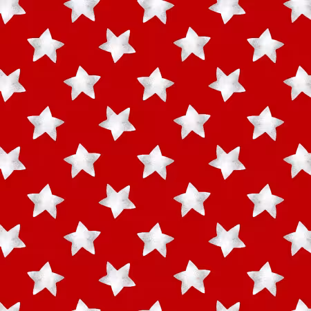Red/White Set Stars 1.5 Inch repeat