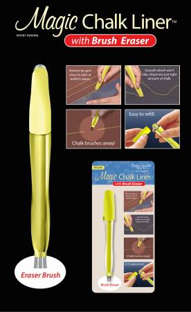 Magic Chalkliner Yellow With Brush Eraser