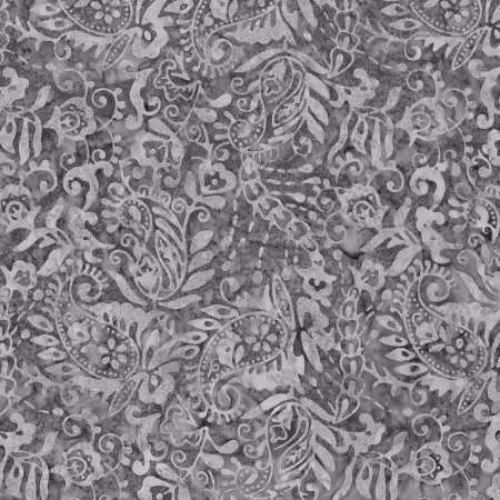 Paisley & Flowers Gray