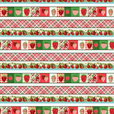 Multi Border Stripe 12 Inch