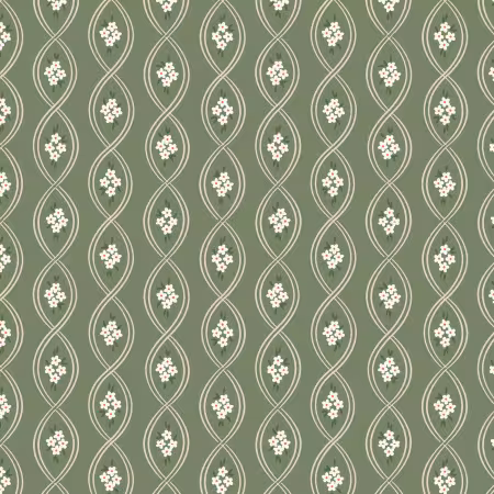 Entwined Sage Organic Cotton
