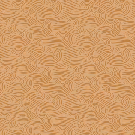 Spring Breeze Gold Brown Organic Cotton