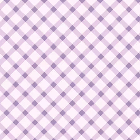 Springy Plaid Purple Organic Cotton