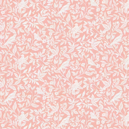 Aviary Peach Organic Cotton