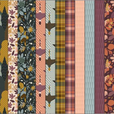 Assortment Fall In Love with Fall, 12pcs x 15yds