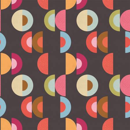 Displaced Circles Digitally Printed