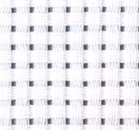 COSMO Embroidery Cotton Cloth for Cross Stitch Precuts 6ct White