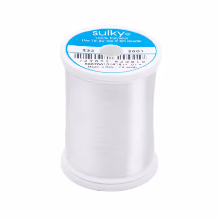 Invisible Polyester Thread .004mm 2200yds Clear