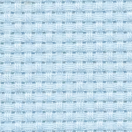 COSMO Embroidery Cotton Cloth for Cross Stitch Precuts 11ct Saxe Blue