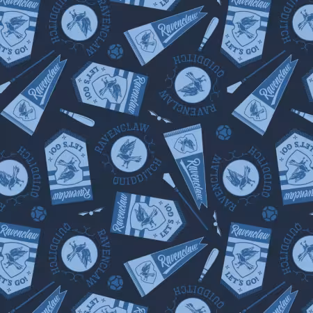 Navy Ravenclaw Banners
