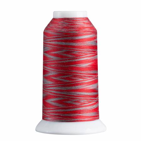 Superior Spirit 40wt Polyester 1650yd Variegated Thread Red Gray