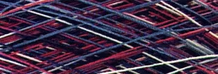 Machine Cotton Quilting Thread 3-ply 3000yd Variegated Red White and Blue