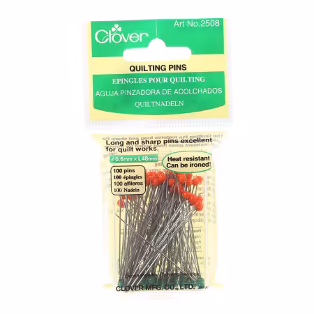 Quilting Glasshead Pin Size 30 - 1-7/8in 100ct
