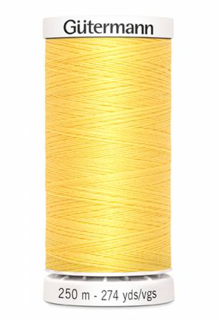 Sew-all Polyester All Purpose Thread 250m/273yds Lemon Peel