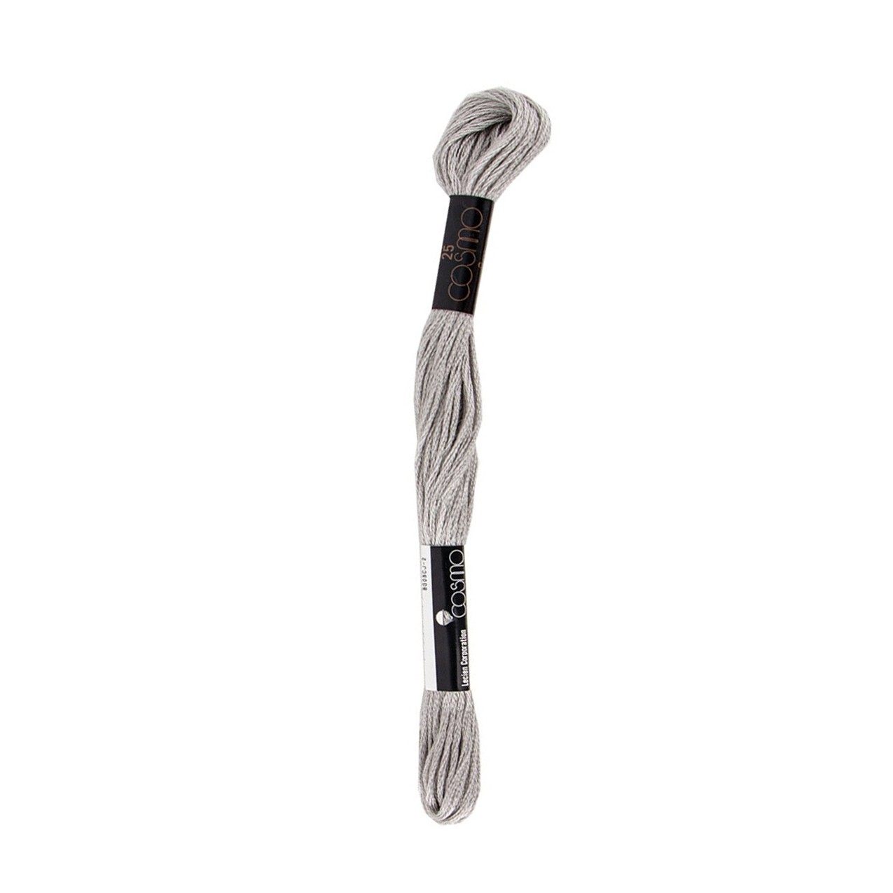 Cosmo Cotton Embroidery Floss 8m Skein Ghost Gray