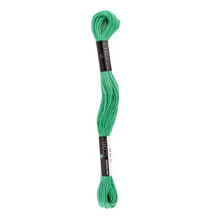 Cosmo Cotton Embroidery Floss 8m Skein Shamrock