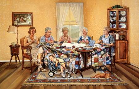 The Gossip Party 1000pc