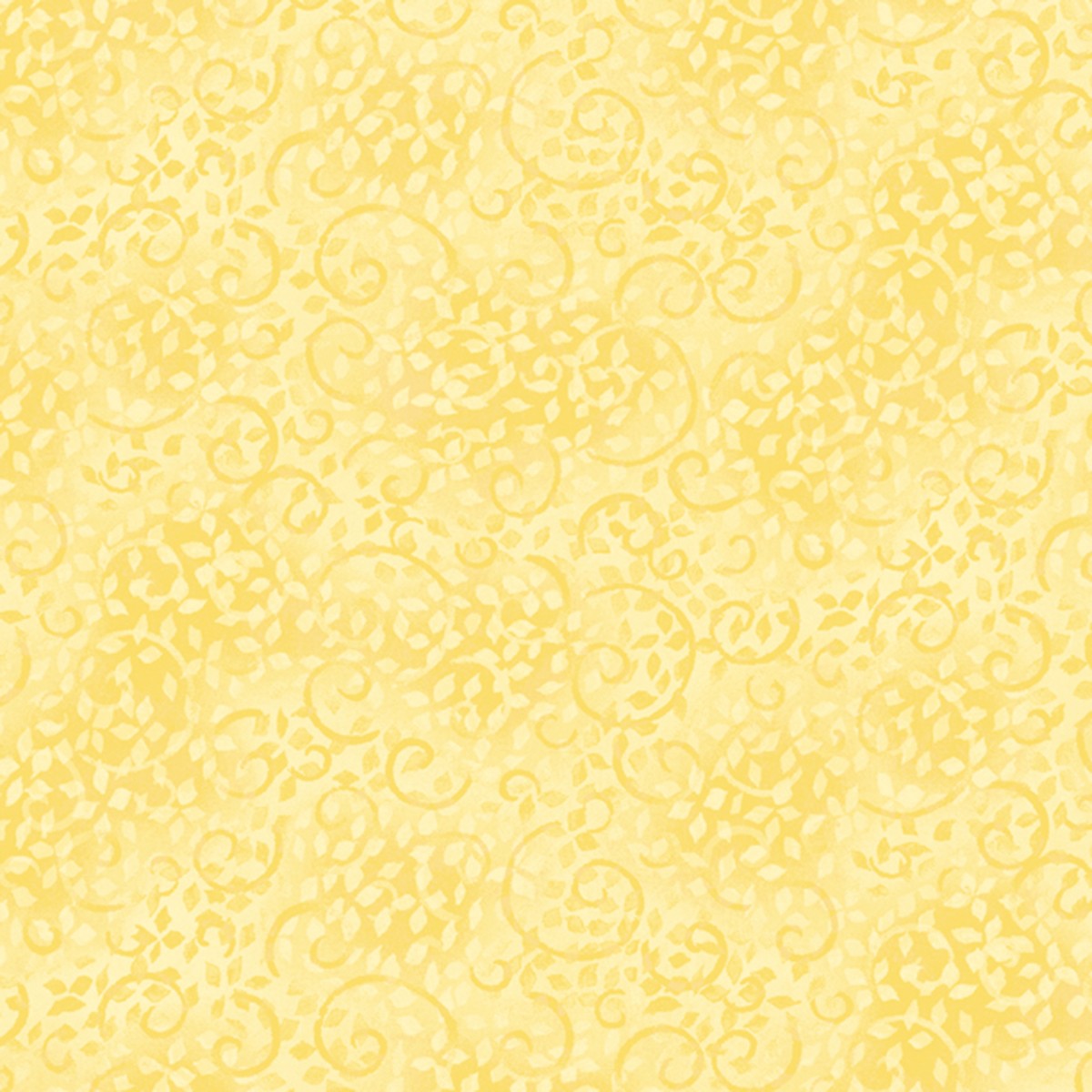 Light Yellow Scroll Tonal Texture