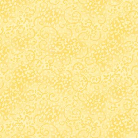 Light Yellow Scroll Tonal Texture