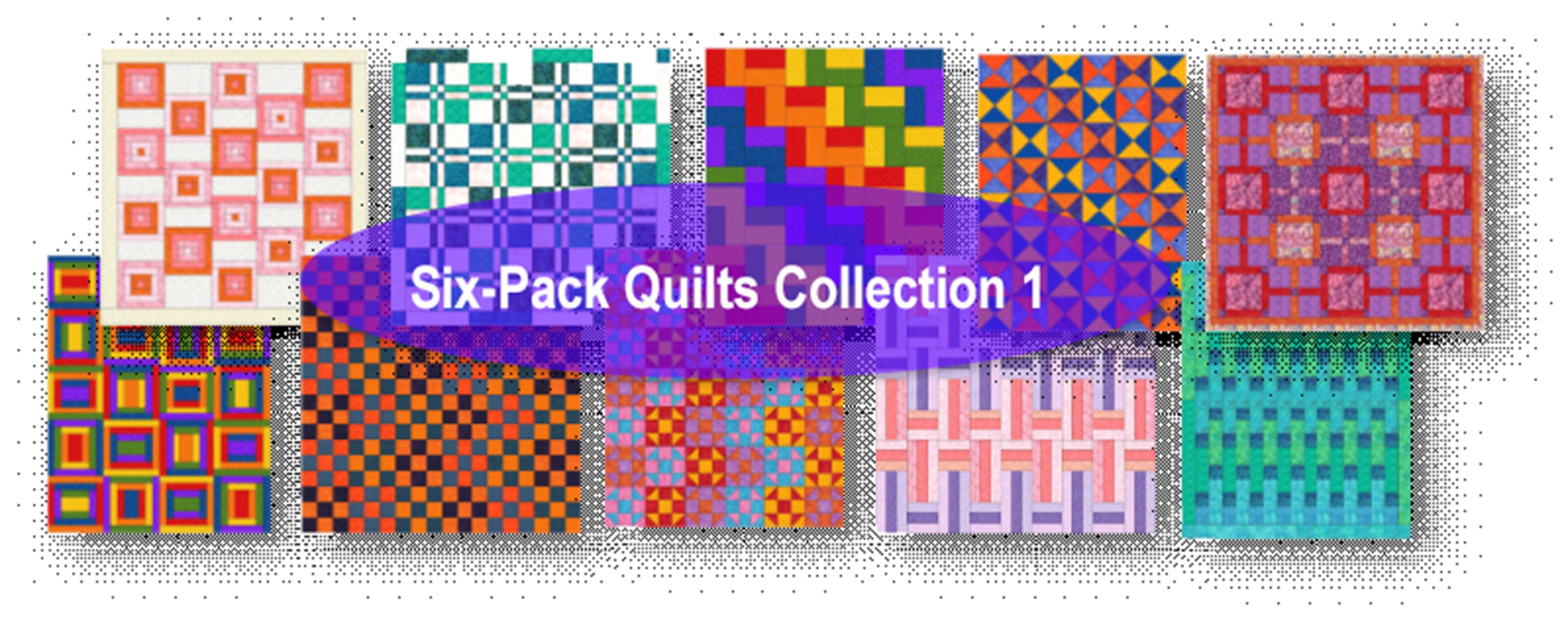 Six Pack Quilt 1 Wholesale Reproducible Pattern Collection