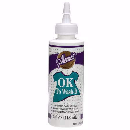 Aleenes OK To Wash It Glue 4 oz Bottle