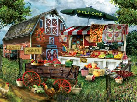 Fresh Country Produce 1000pc puzzle