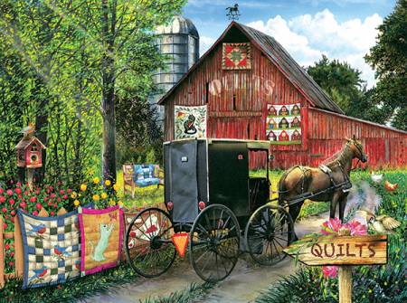 Amish Quilt Sale 1000pc puzzle