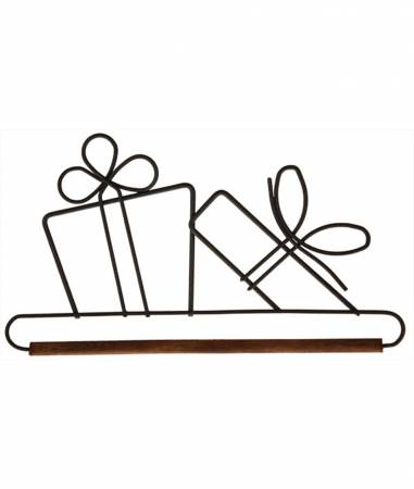 6in Gifts Dowel Holder Grey