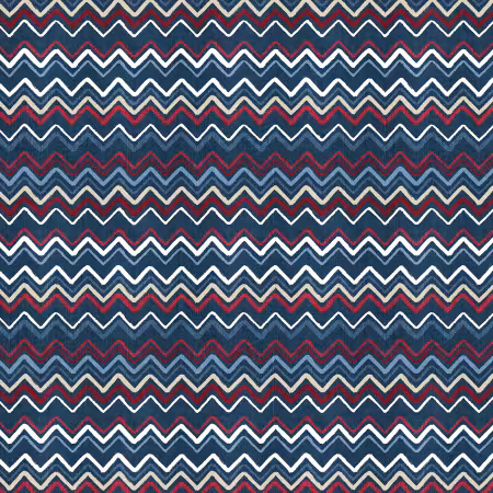 Navy Chevrons All Over WP080625