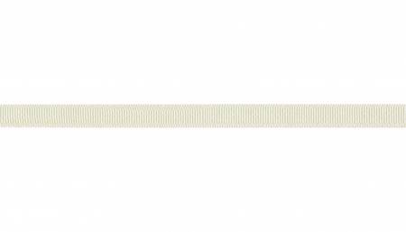 Grosgrain Ribbon Antique White 3/8in x 20yds
