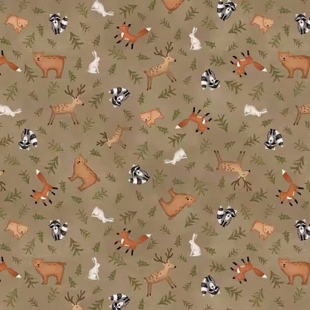 Brown Animal Toss 8 Inch repeat