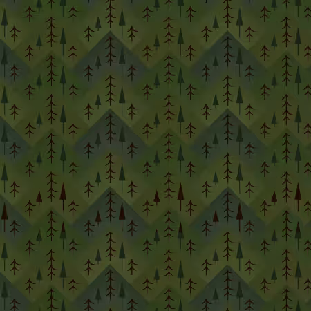 Green Tree Mountain Zig Zag Flannel