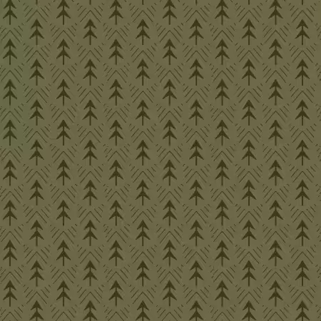 Green Tree Texture Flannel