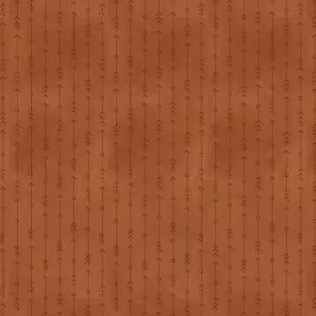 Rust Arrow Stripe Flannel