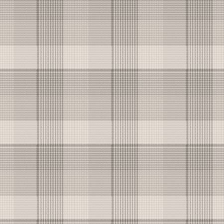 Cream Window Pane Plaid Flannel