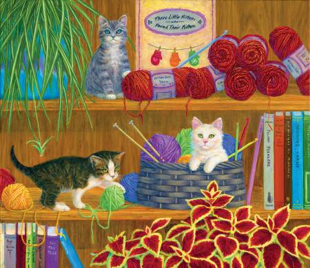 Mittens 550pc puzzle