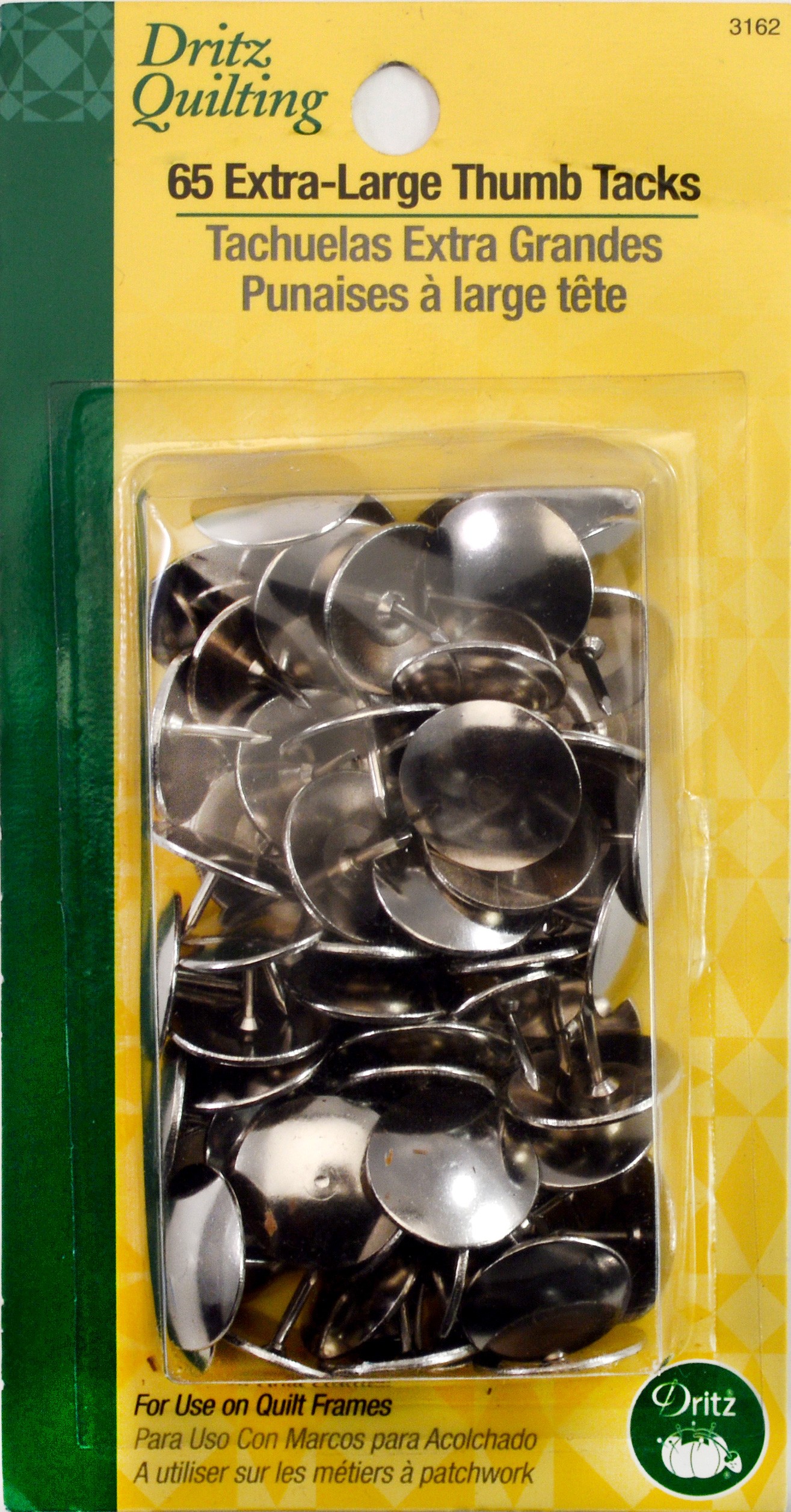 65 Extra Large Thumb Tacks