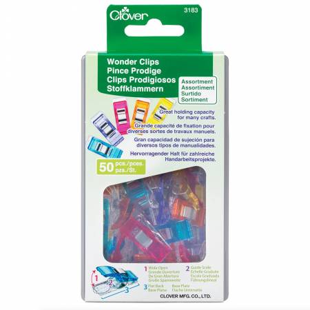 Wonder Clips Assorted Colors 50pc