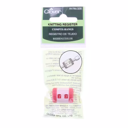 Clover Knitting Register Row Counter