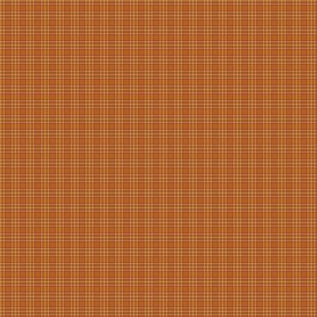 Orange Mini Windows Plaid