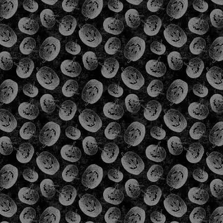 Black/Gray Tossed Jack o' Lanterns