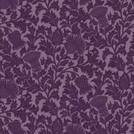 Purple Allover Thistle